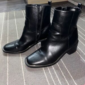 Elegant Black Ankle Booties